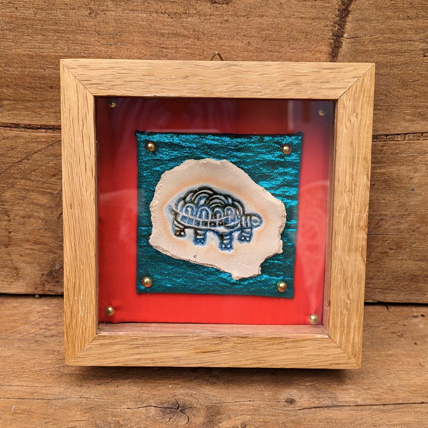 "TORTOISE" - mixed media.