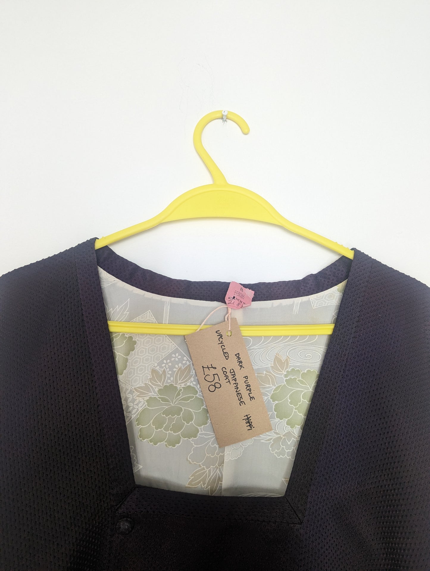 Dark Purple Up-cycled Hapi Coat