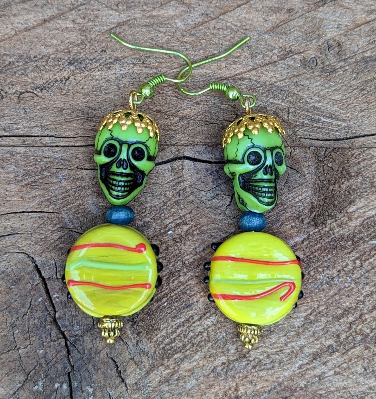 Aztec Sun earrings