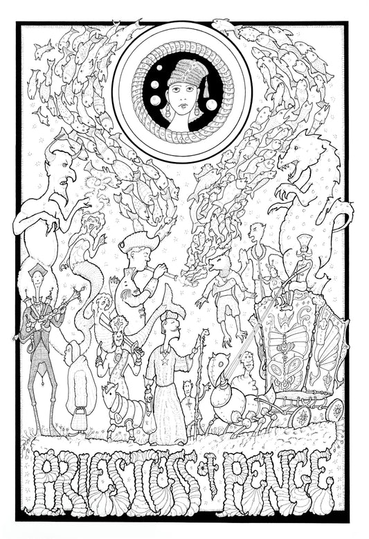 Priestess of Penge A2 Poster - Limited Edition